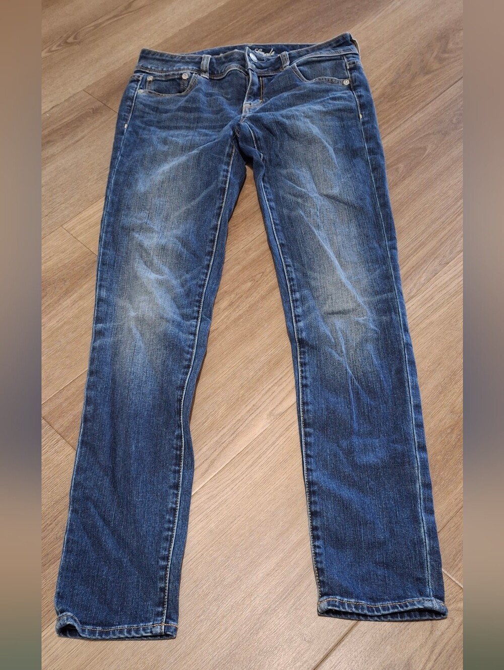 Womens Preppy Streetwear Casual Chic American eagle Jeans Size 2.